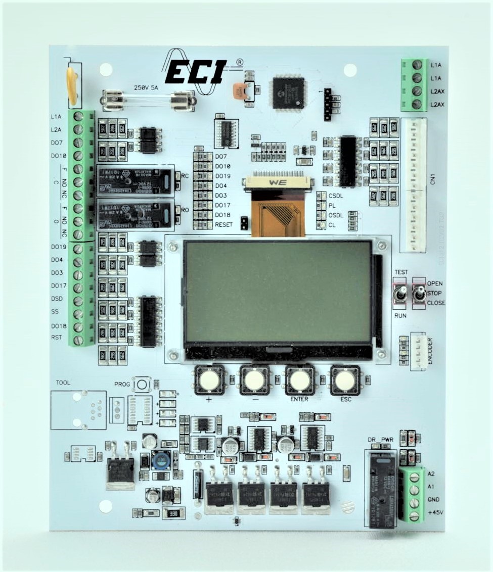 109-5 LCD Door Control Board