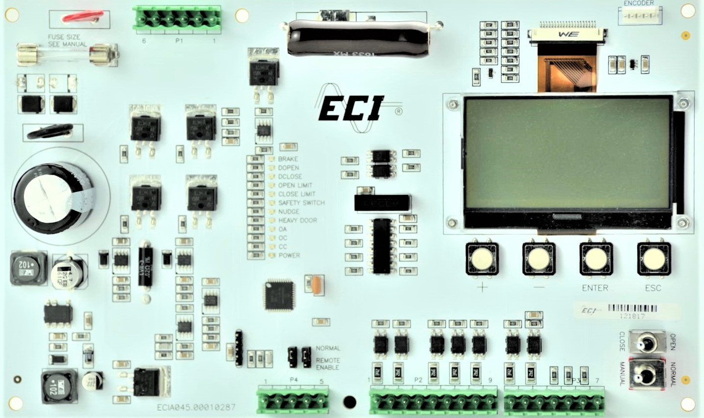 QKS-TDC LCD Door Control Board