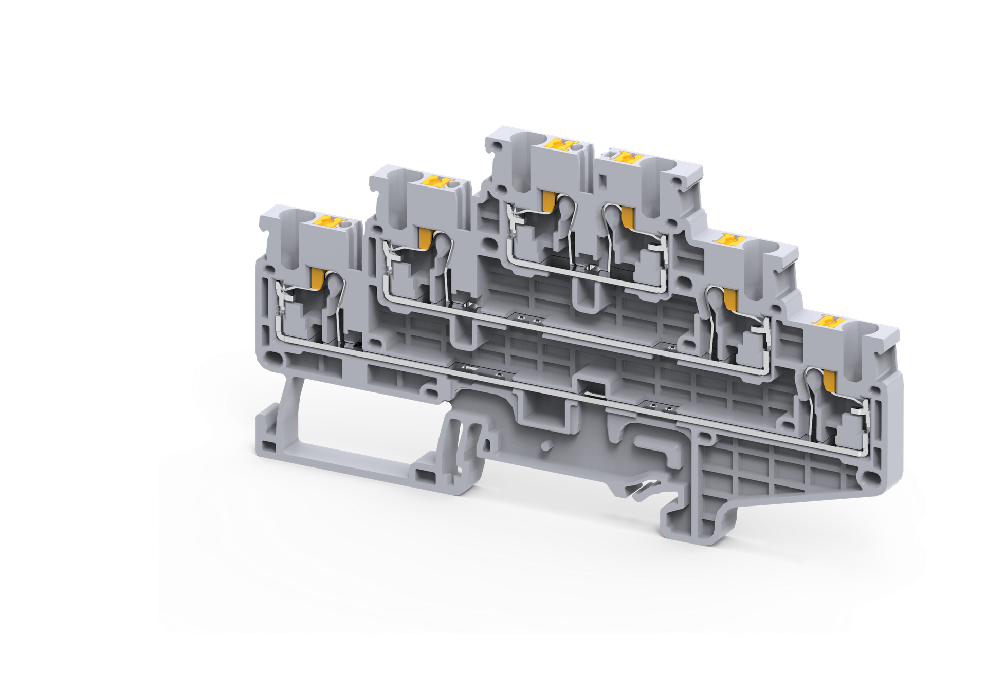 Triple-Level Terminal Blocks