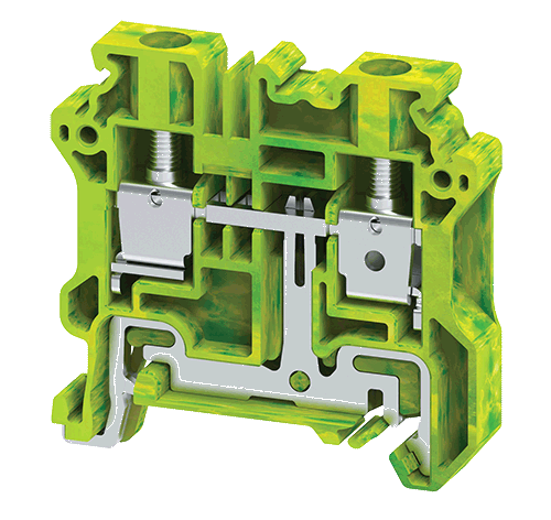CYG6 - 6 mm² Screw Clamp Ground Terminal Block 