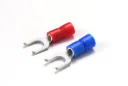 12-10GA Crimp and Shrink Fork Terminals