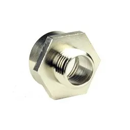[12903028] Metal M20 to 1/2" NPT Thread Adapter – Industrial Metric-to-NPT Connector | M20 Male to 1/2" NPT Female