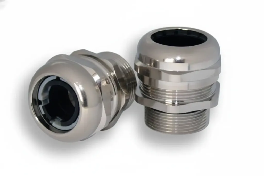 [182.7XX] Large Head Brass Glands – Metric