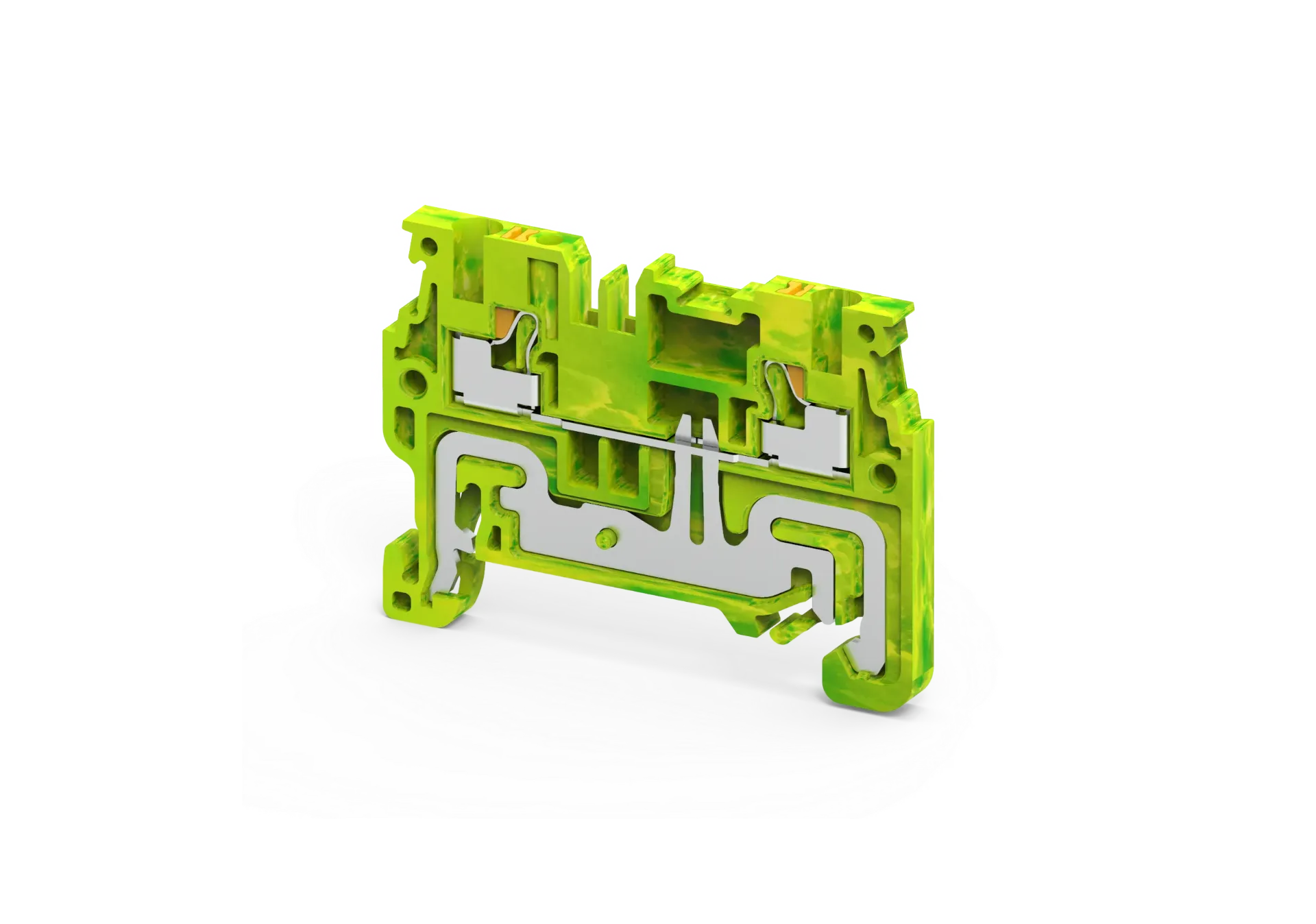 [CPG1.5] CPG1.5 - 1.5 mm² Push-In Connection Ground Terminal Block.