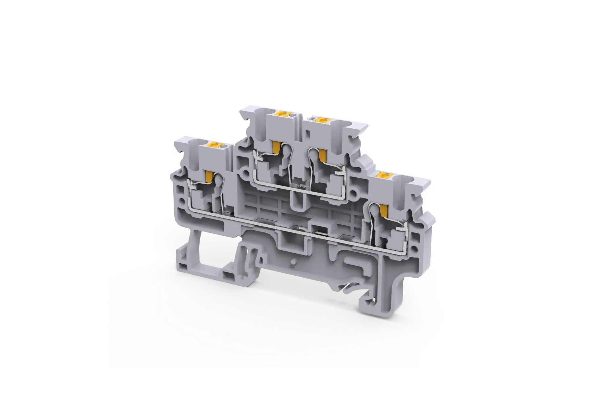 CPDL2.5 - 2.5 mm² Push-In Connection Double Level Terminal Block
