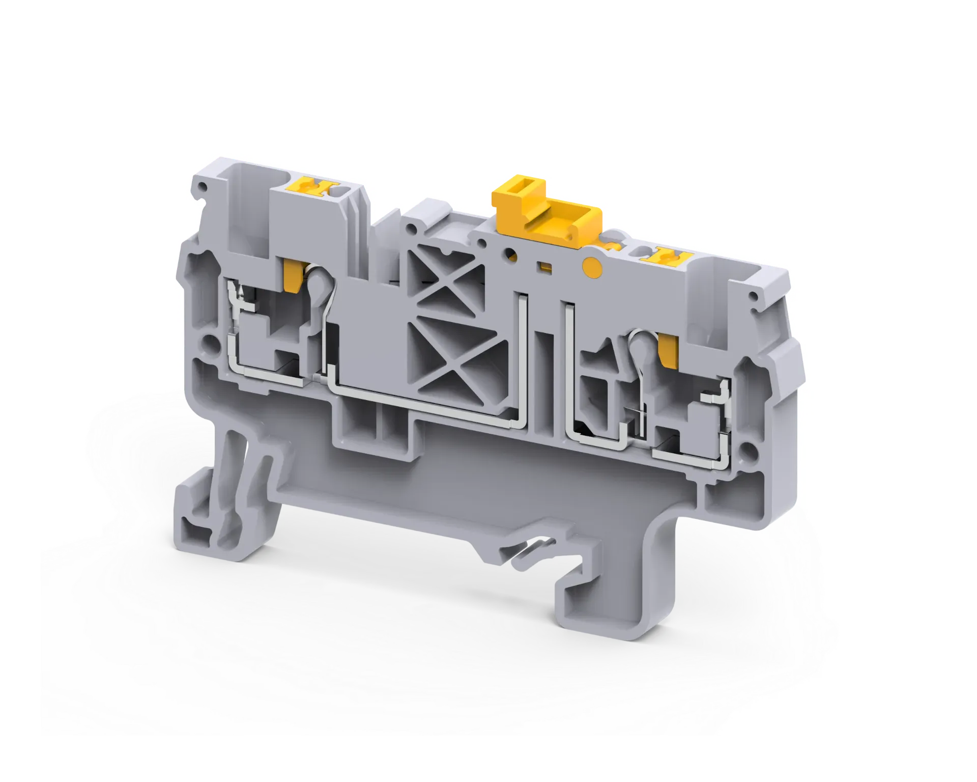 CPK2.5 - 2.5 mm² Push-In Connection Knife Type Disconnect Terminal Block