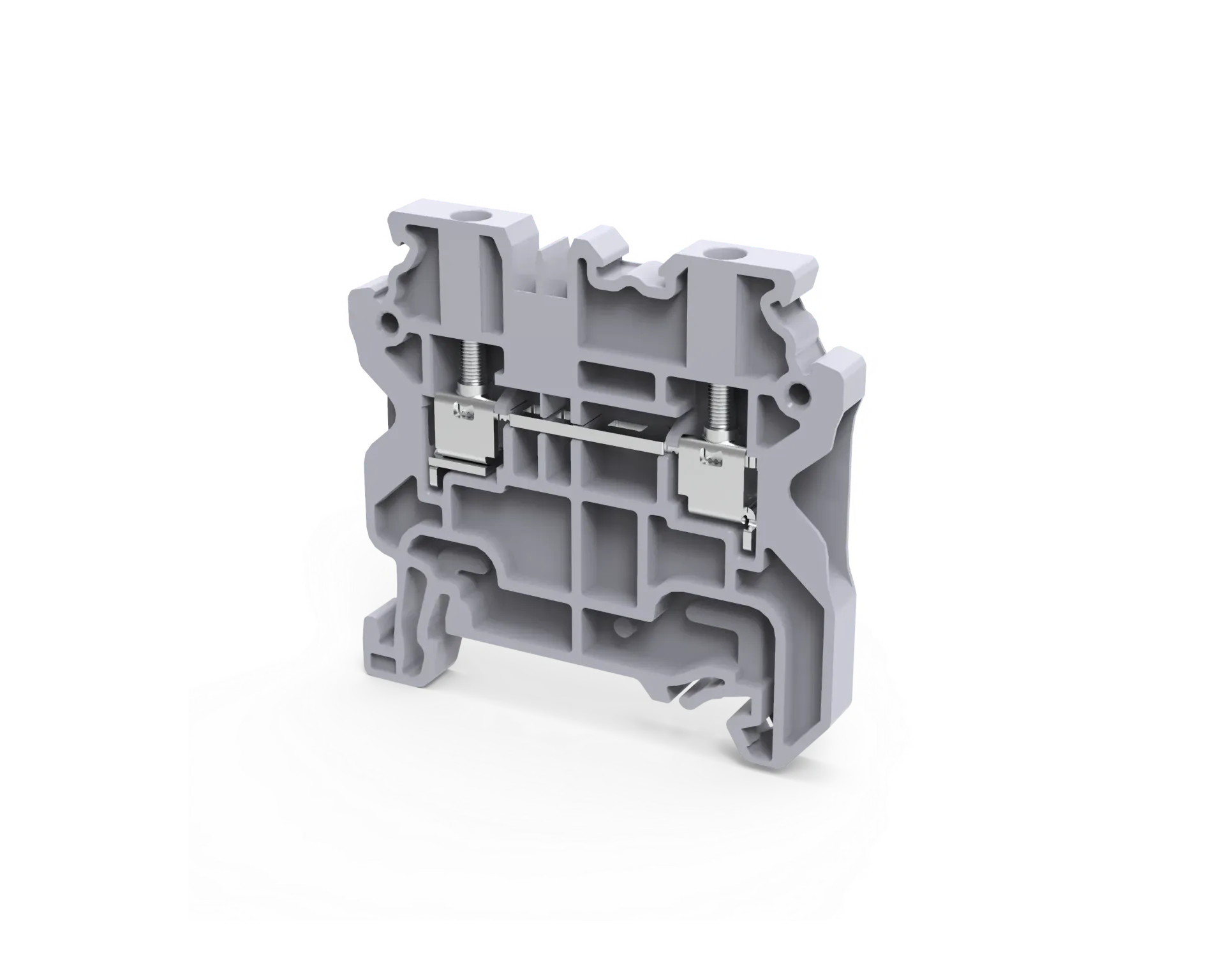 CY2.5 - 2.5 mm² Screw Clamp Feedthrough Terminal Block