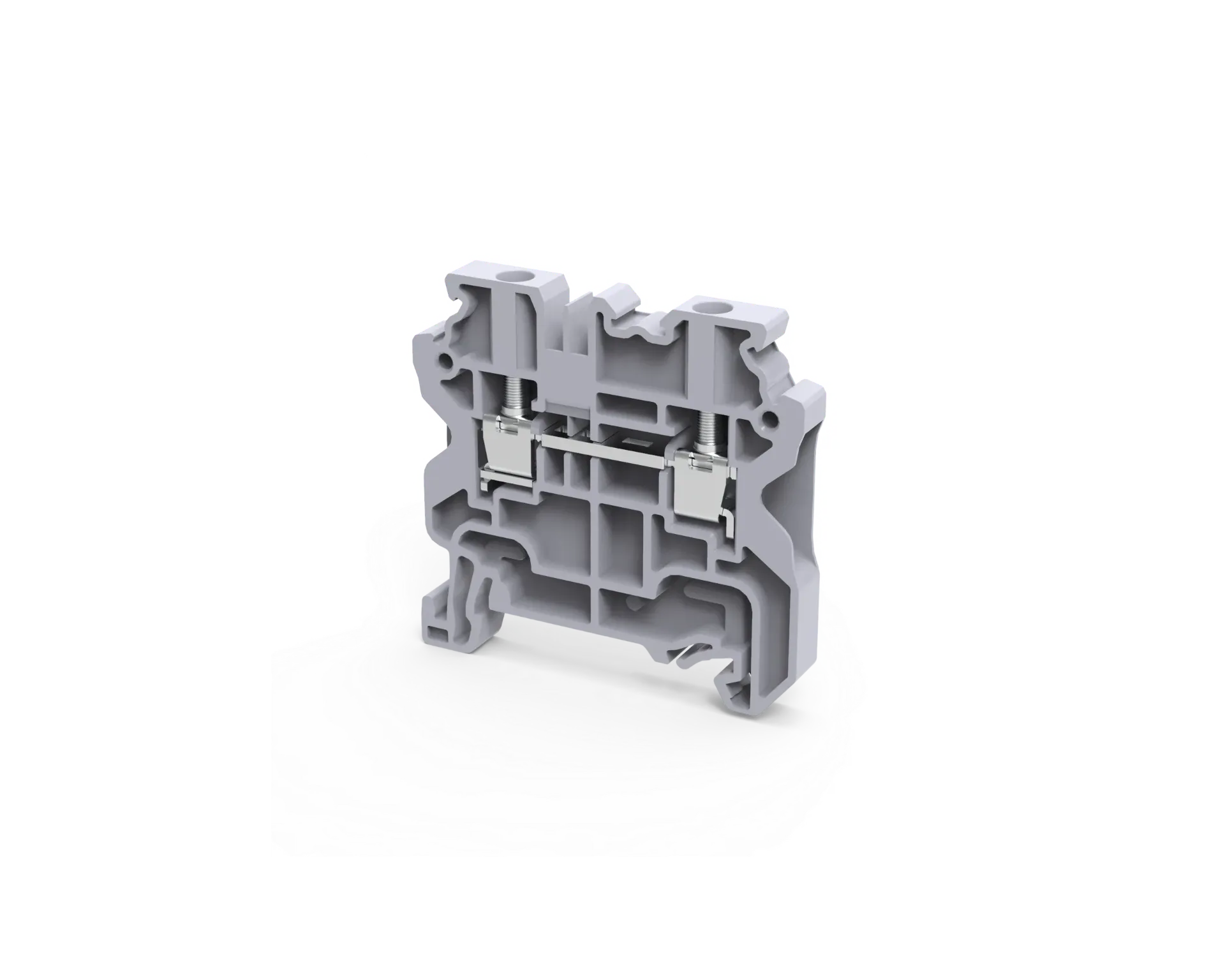 CY4 - 4 mm² Screw Clamp Feedthrough Terminal Block
